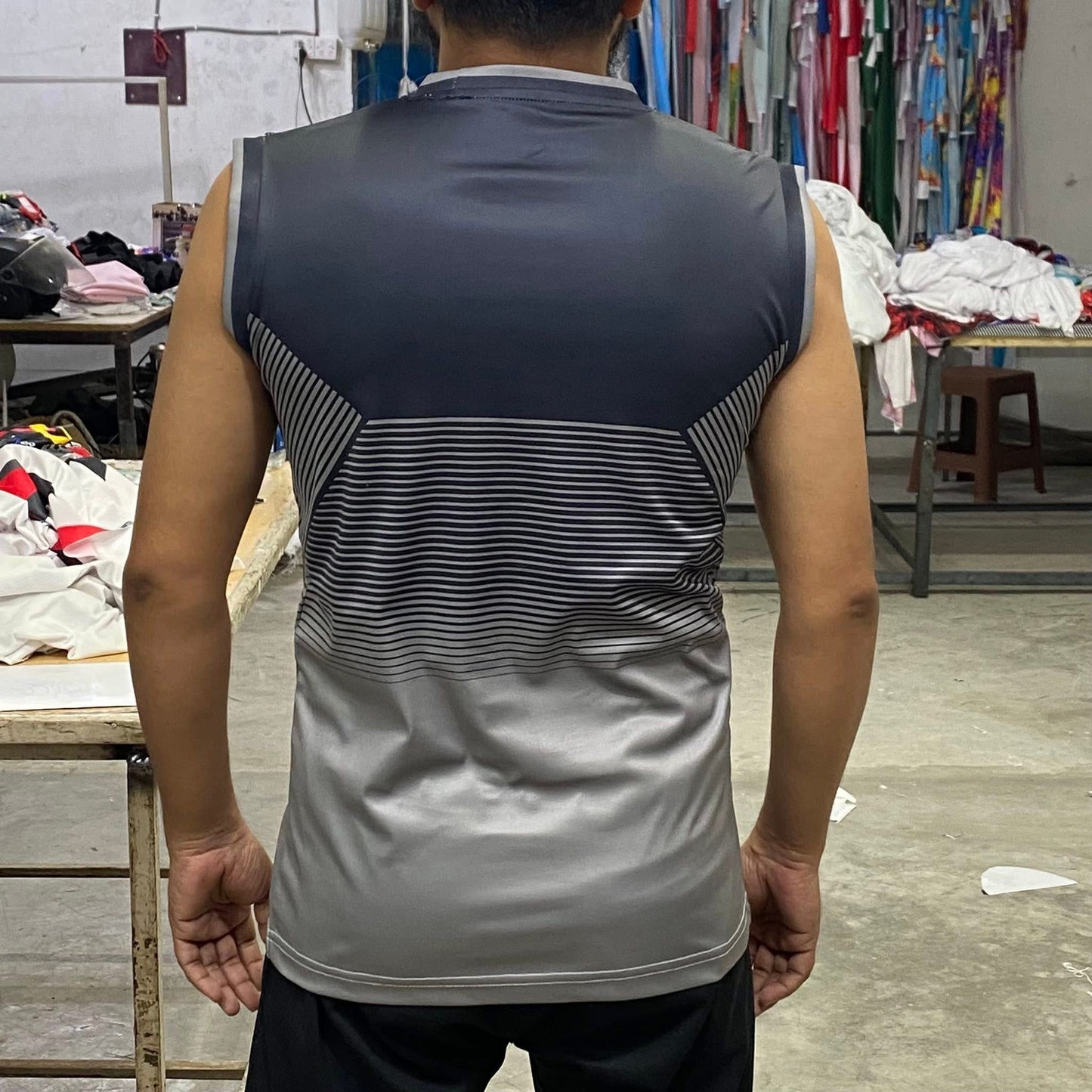 FULL BODY SUBLIMATION PRINT MEN'S SLEEVELESS