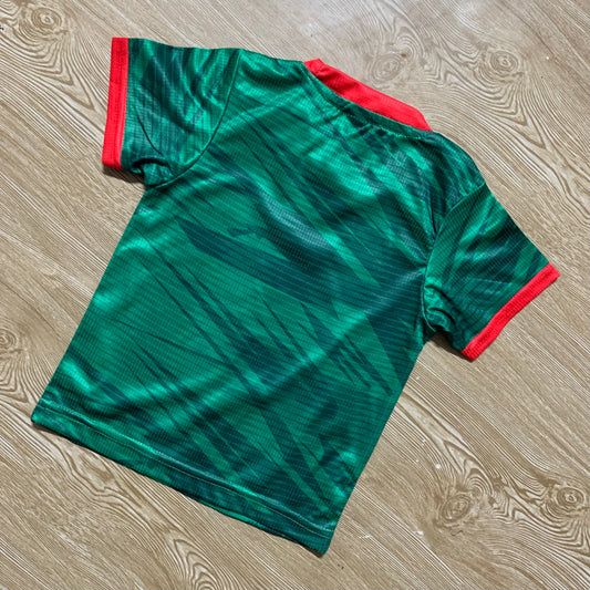 BANGLADESH FULL BODY PRINT PREMIUM QUALITY GREEN KIDS JERSEY
