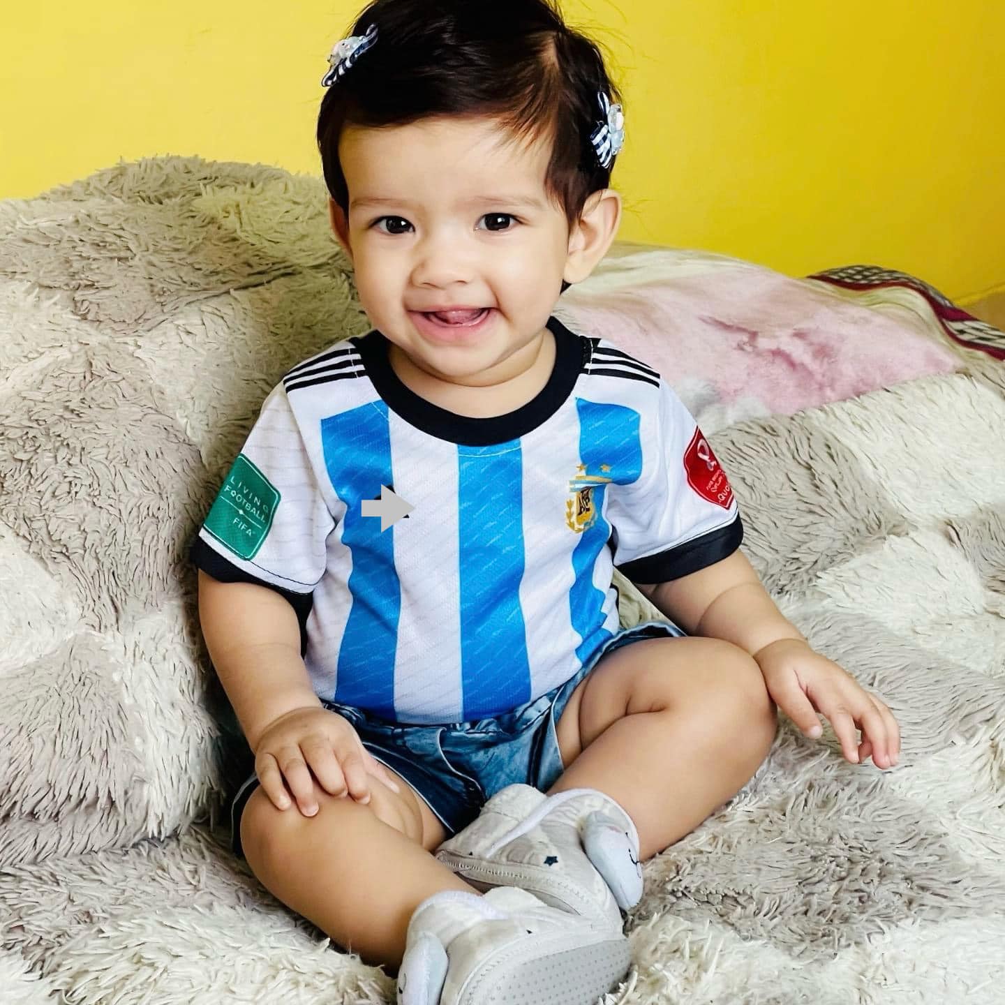 ARGENTINA HOMEFULL BODY SUBLIMATION PRINT KIDS JERSEY