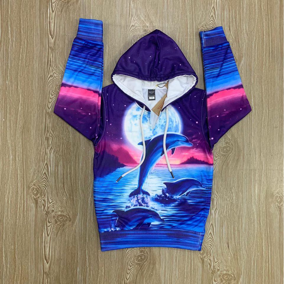 DOLPHIN KIDS HODDY ( 2 to 10Y)