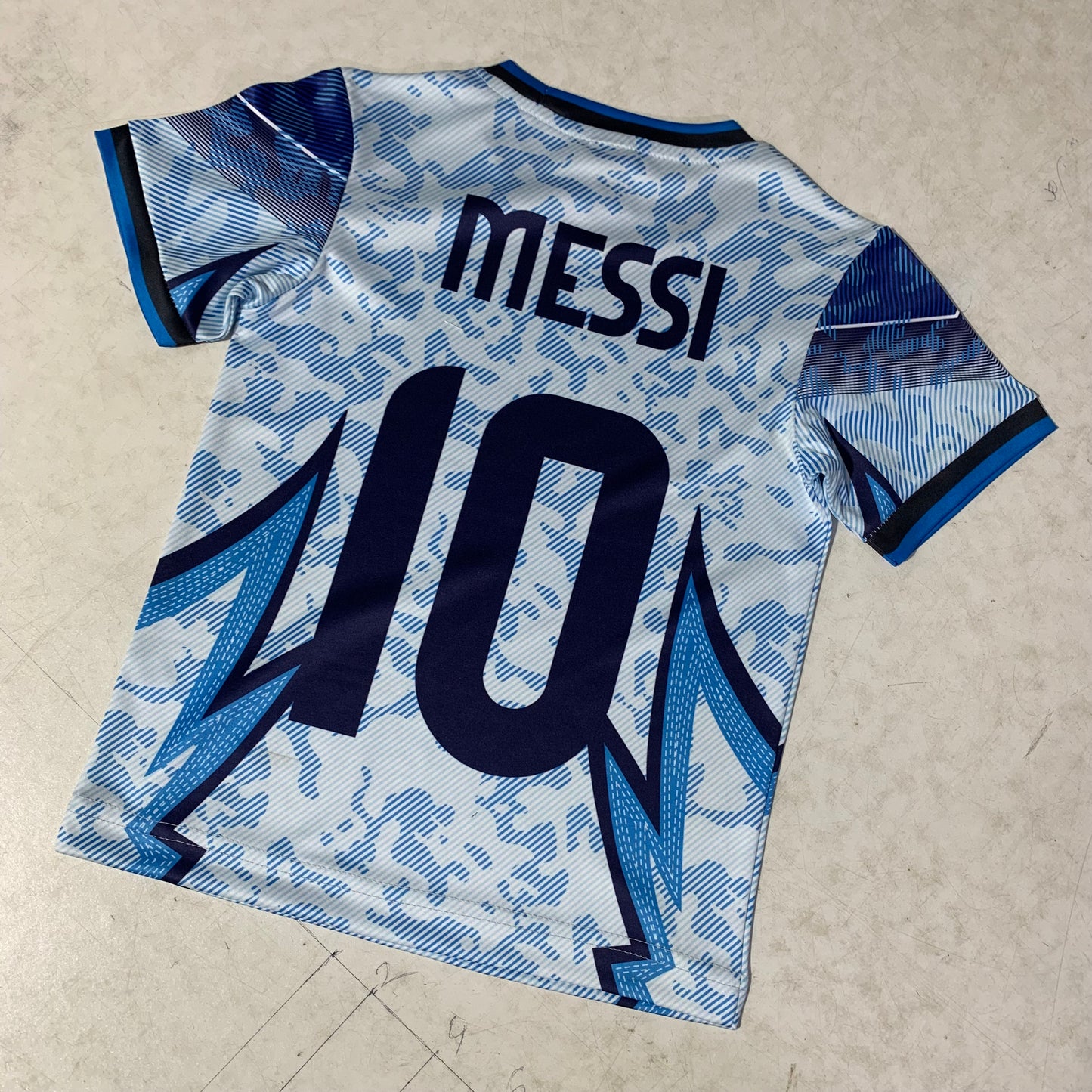 MESSI 10 2025-26 FULL BODY PRINT PREMIUM QUALITY KIDS JERSEY