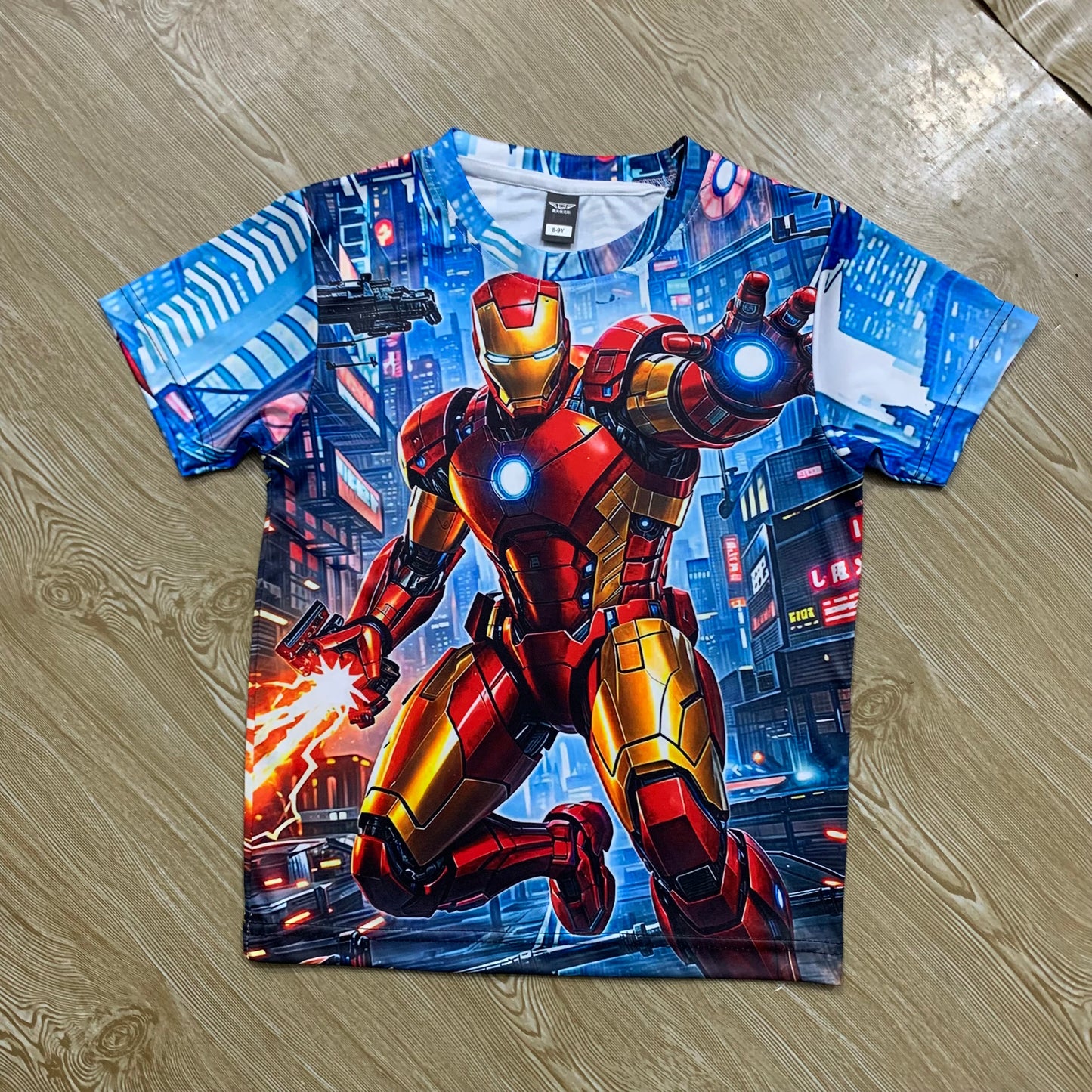 SPIDERMAN FULL BODY PRINT KIDS T-SHIRT