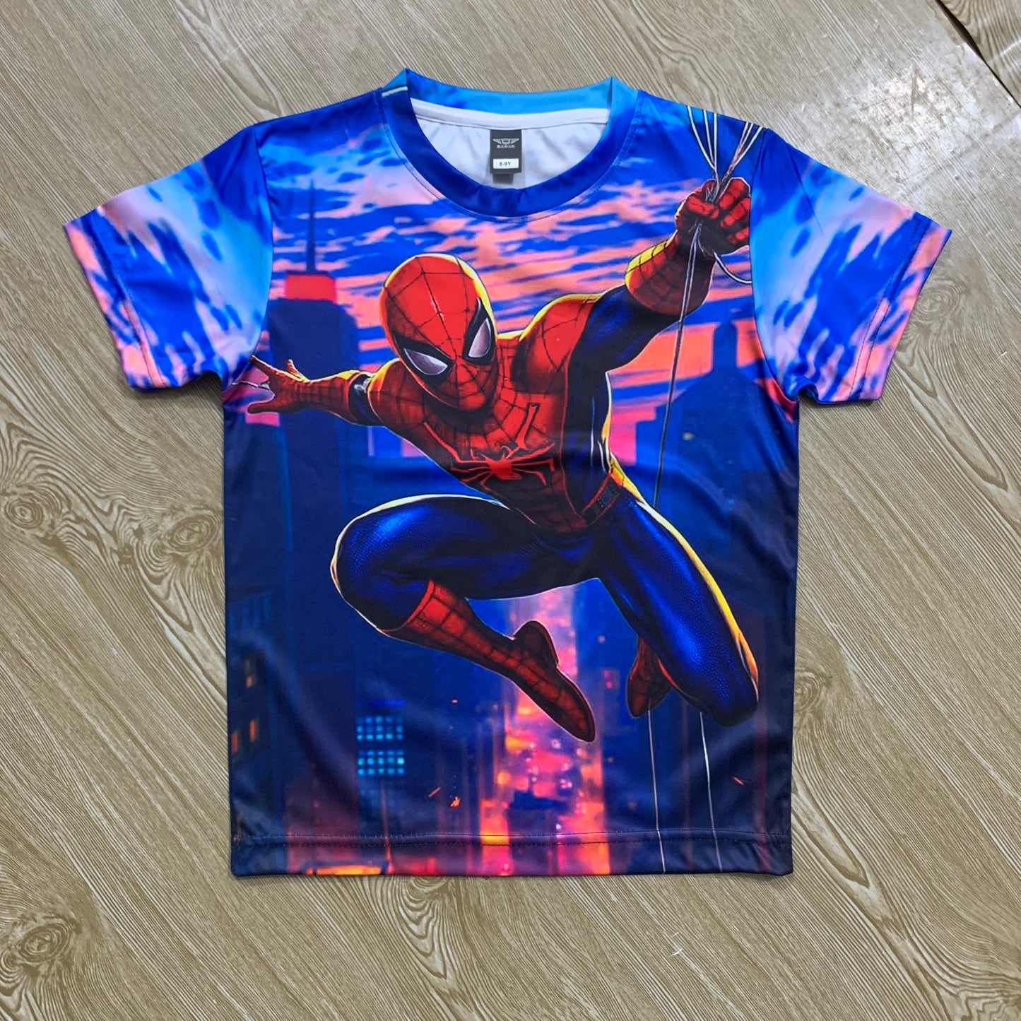 SPIDERMAN FULL BODY PRINT KIDS T-SHIRT