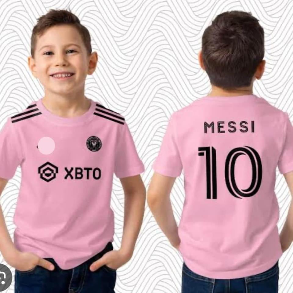 INTER MIAMI FULL BODY SUBLIMATION PRINT KIDS JERSEY