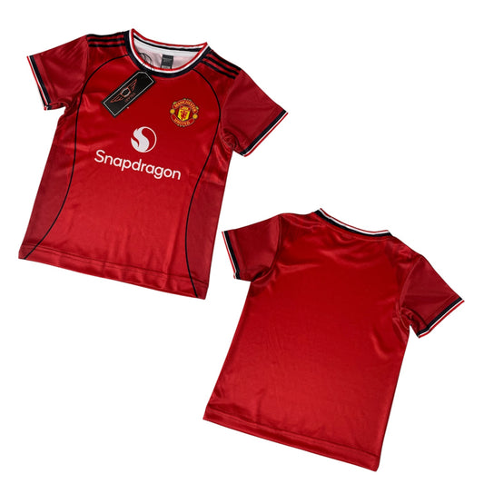 MANCHESTER UNITED CONCERN KIT FULL BODY PRINT PREMIUM QUALITY KIDS JERSEY