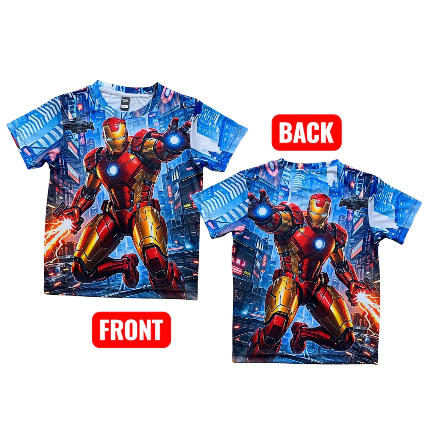 SPIDERMAN FULL BODY PRINT KIDS T-SHIRT