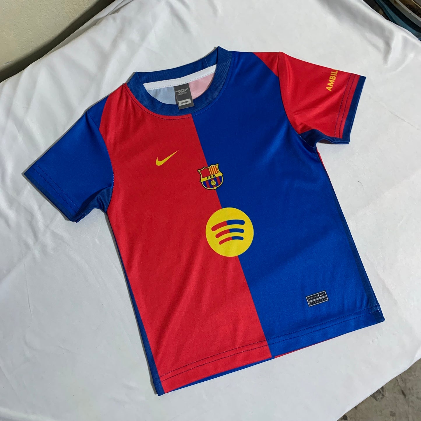 BARCHELONA FULL BODY SUBLIMATION PRINT KIDS JERSEY