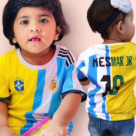 BRAZINTINA FULL BODY SUBLIMATION PRINT KIDS JERSEY