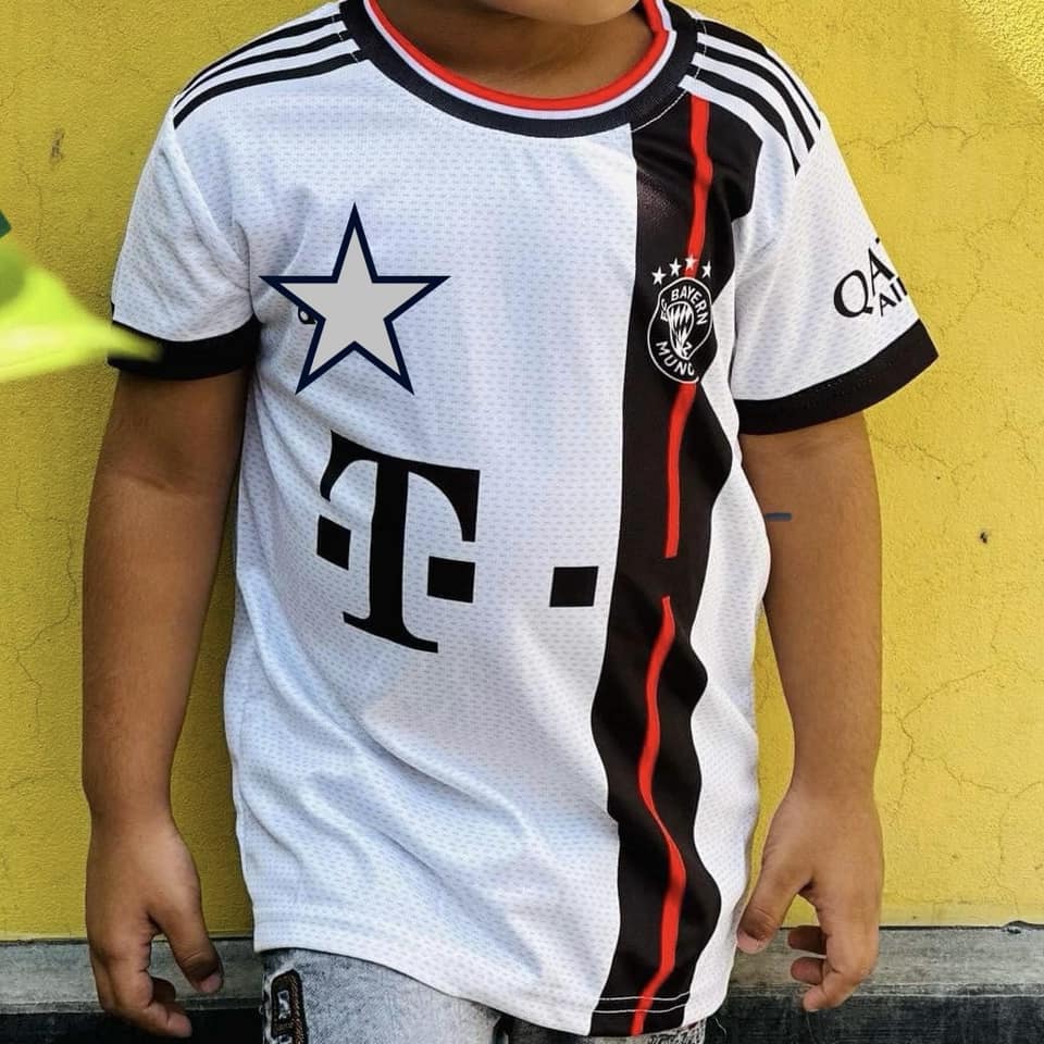 BUYERN MUNICH FULL BODY SUBLIMATION PRINT KIDS FAN JERSEY