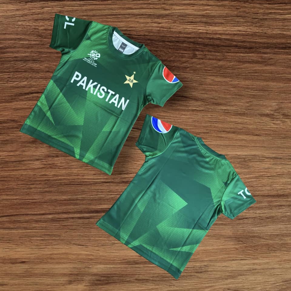 PAKISTAN FULL BODY SUBLIMATION PRINT KIDS JERSEY