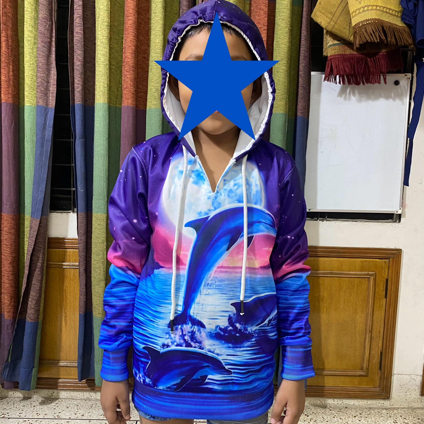 DOLPHIN KIDS HODDY ( 2 to 10Y)