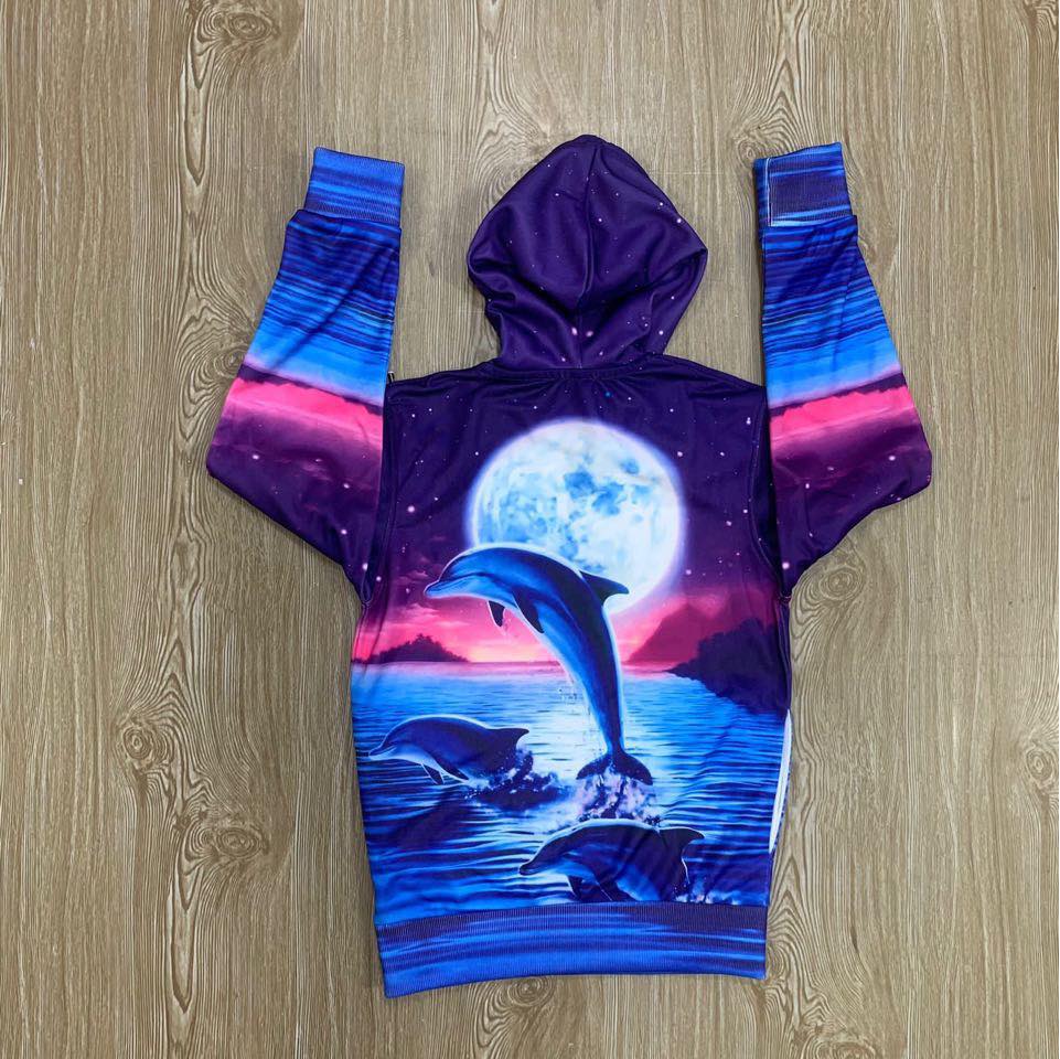 DOLPHIN KIDS HODDY ( 2 to 10Y)