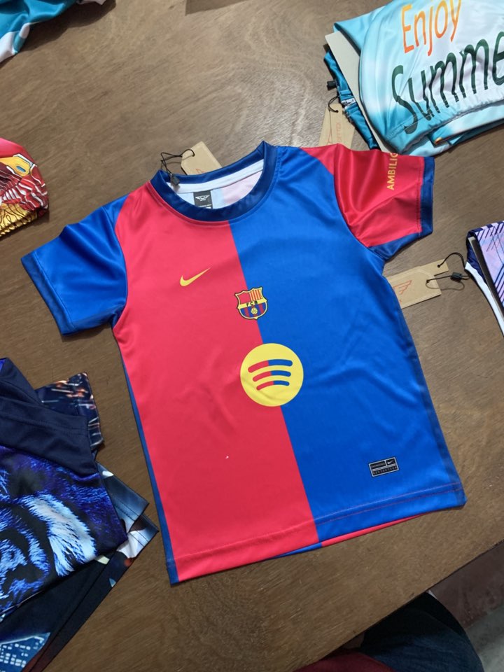 BARCHELONA FULL BODY SUBLIMATION PRINT KIDS JERSEY