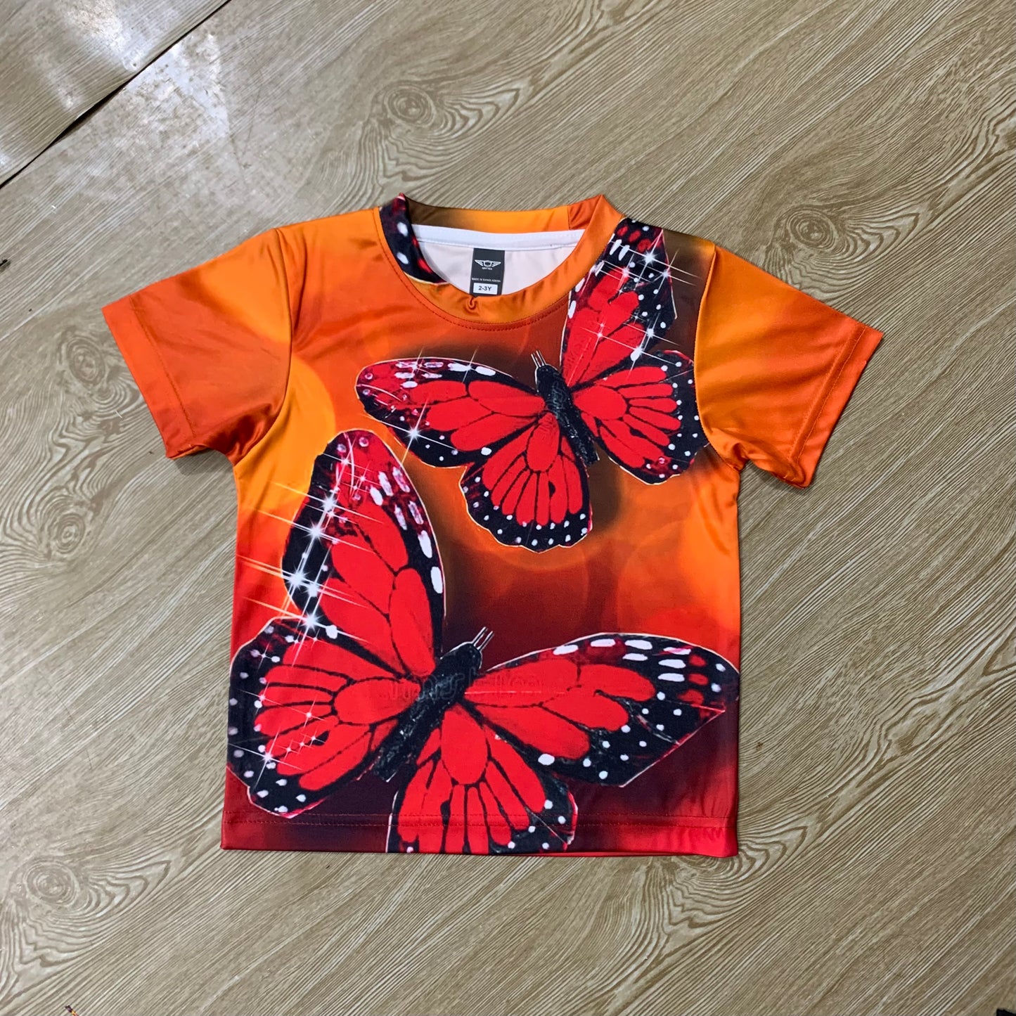 FULL BODY PRINT KIDS TO ADULT 3D PRINT T-SHIRT ( LIFE TIME COLOR GUARANTEE)