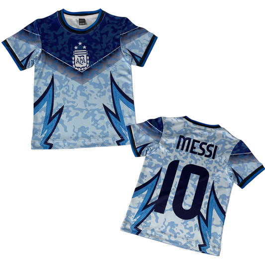 MESSI 10 2025-26 FULL BODY PRINT PREMIUM QUALITY KIDS JERSEY