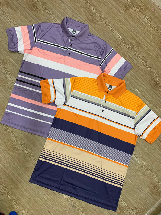 2 PCS MEN'S POLO SHIRT FULL BODY SUBLIMATION PRINT COMBO OFFER 580 TK